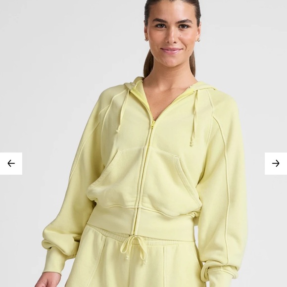 NWT Beyond Yoga Cali Full Zip Hoodie Jacket Size small - Picture 1 of 8